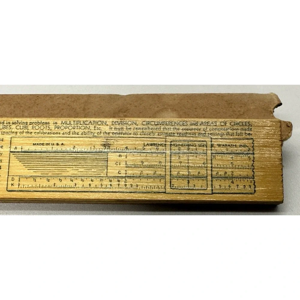 Lawrence Engineering Service Small Wooden 8